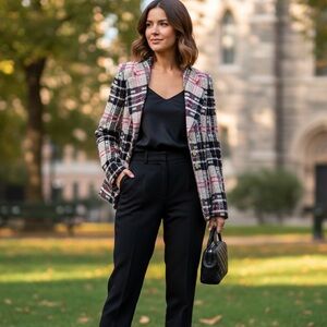 Rena Lange tweed blazer